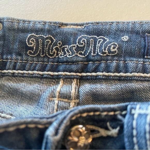Miss me capri size 26 flap pockets hemmed - Picture 12 of 16